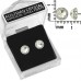 Forever Silver Austrian Crystal Rondelle Earrings E15RNS 106215